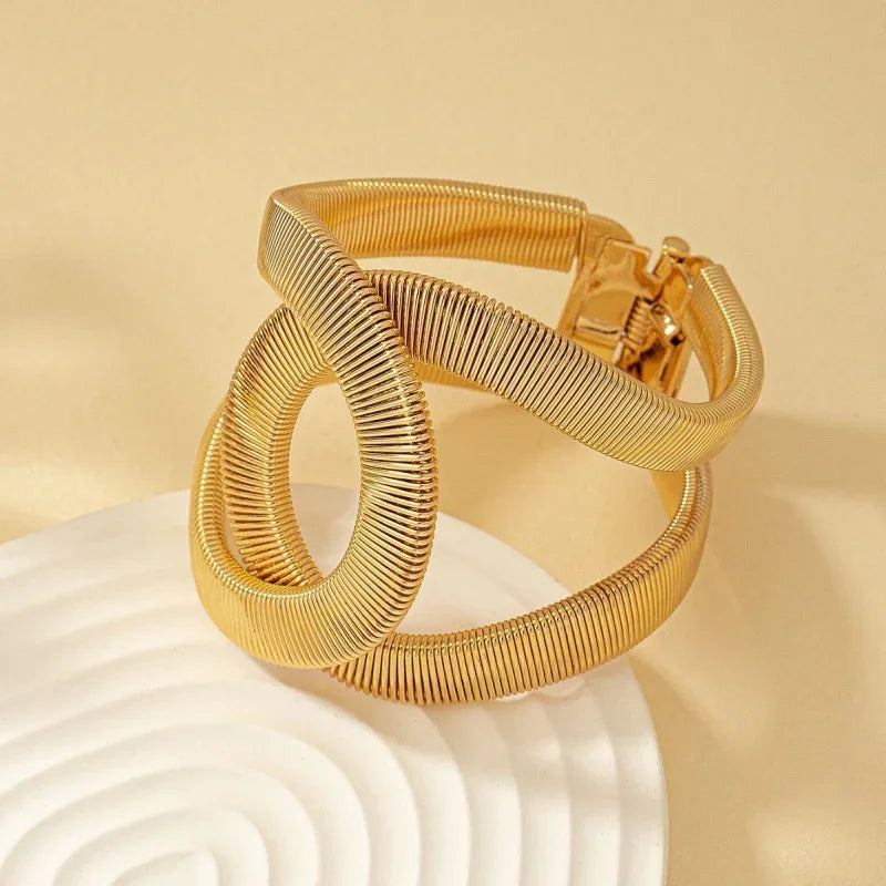 Pulseira Elegância Oca Ajustável Linda Top