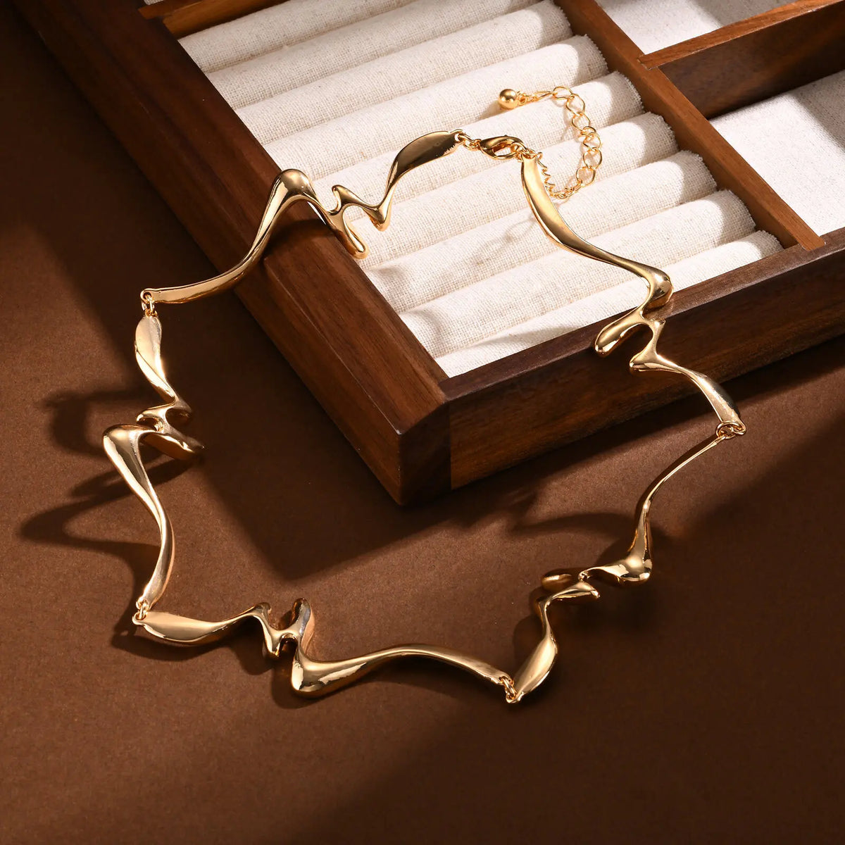 Pulseira Irregular de Punho Aberto Linda Top