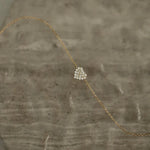 925 prata esterlina banhado 14k ouro pavé zircônia coração pulseira para mulheres coreano jóias delicadas jóias de pulso