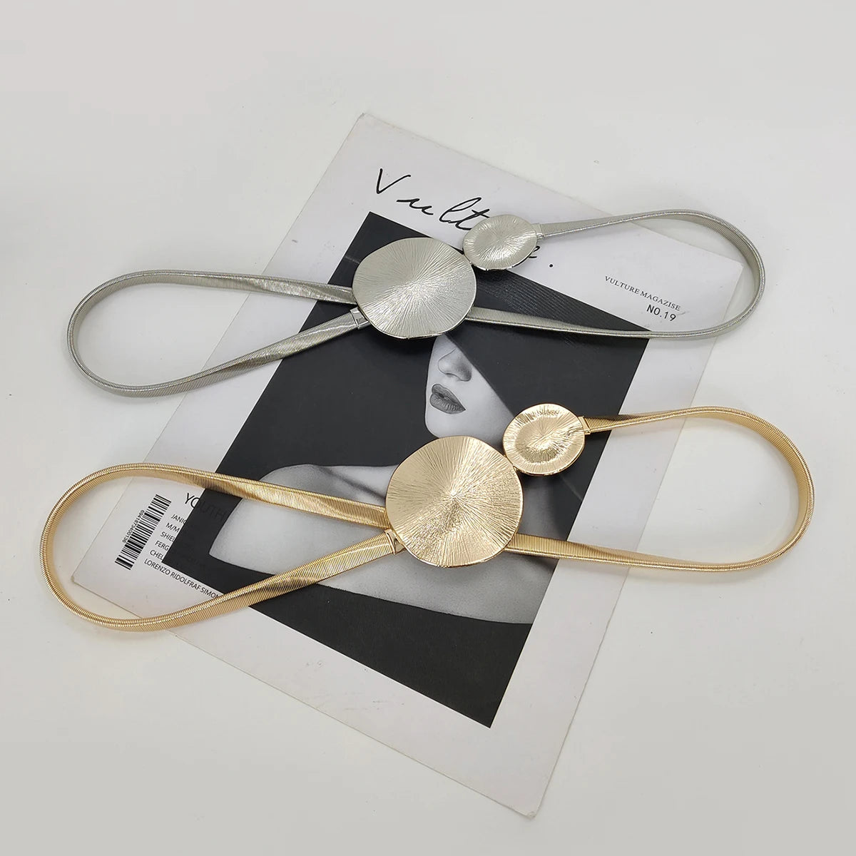 Cinto de Corrente Luxo Feminino Linda Top