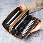 Carteira Feminina Linda Top com Zíper Duplo