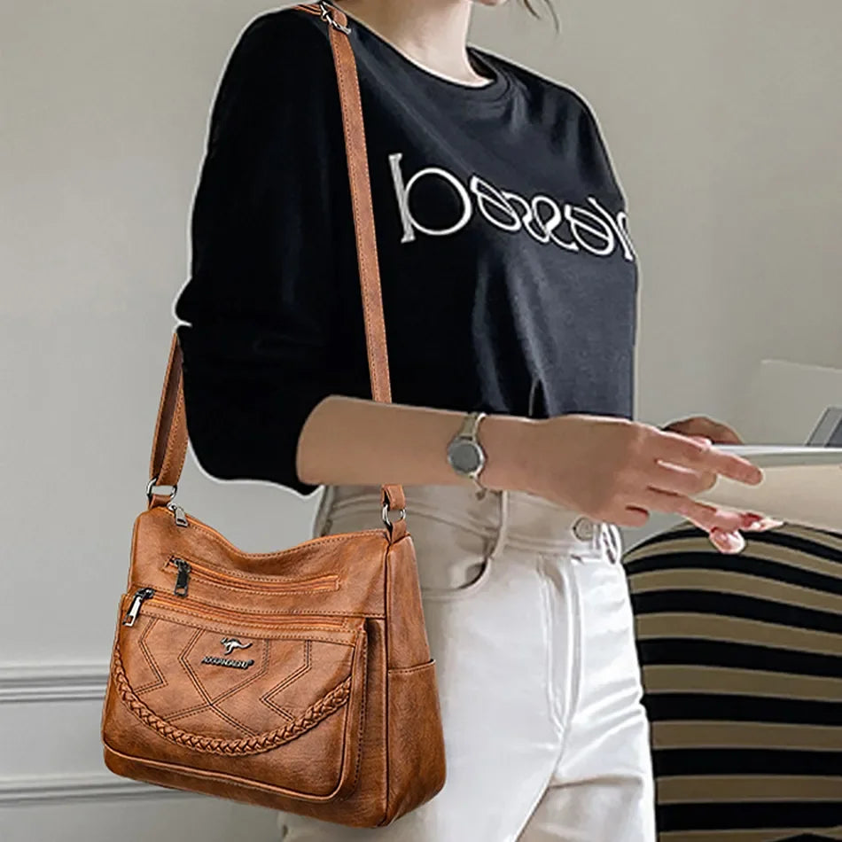 Bolsa Crossbody de Luxo Linda Top