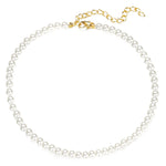 Colar Multicamadas de Pérolas Elegante Linda Top