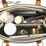 Bolsa Crossbody de Couro Genuíno Linda Top