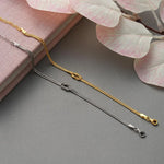 Pulseiras de nó de amor para mulheres 14K banhadas a ouro delicada corrente de cobra pulseira infinita ajustável joias de aço inoxidável presentes