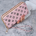 Carteira Feminina Linda Top com Zíper Duplo