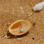 Mariasz minimalista cor de ouro aço inoxidável coração delicado clássico zircão charme anti manchar corrente colar para jóias femininas