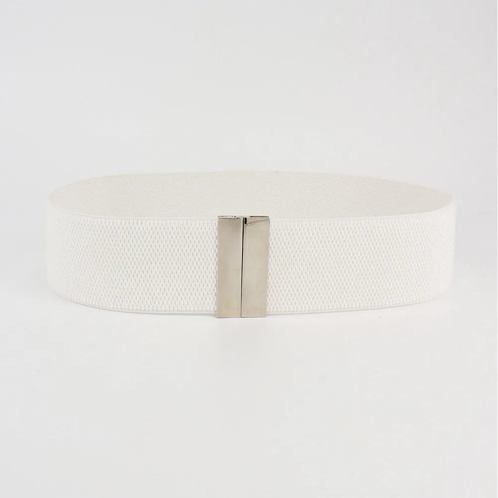 Elastic Wide Corset Cintura das mulheres, Cintos das mulheres, Cintura, Fivela, Cintura, Espartilho, Cintura, Espartilho, Down Brasão, Feminino