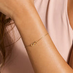 Mini pulseira clássica de 2 camadas, corrente fina, nova moda 2024, aço inoxidável, cor dourada, joias da moda, presente de festa, atacado