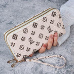 Carteira Feminina Linda Top com Zíper Duplo