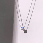 Quente 925 prata esterlina 14k banhado a ouro colar versátil espumante zircão gargantilha clavícula corrente para mulheres jóias de casamento