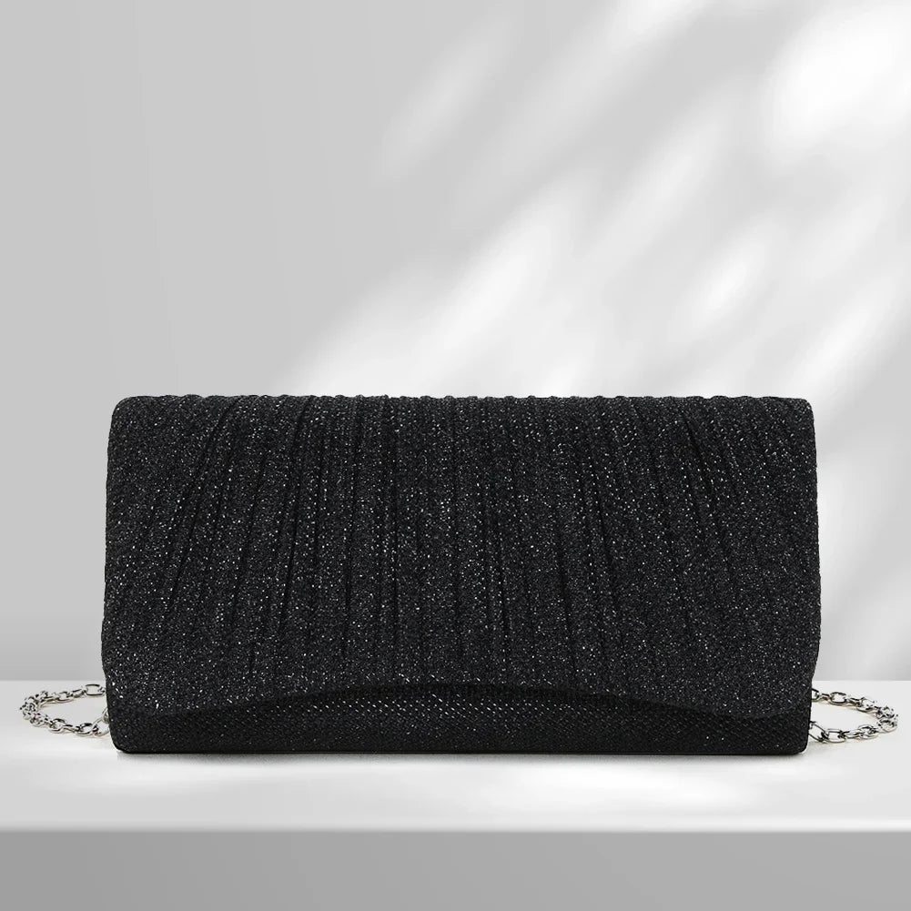Embreagem de casamento brilhante para mulheres, bolsa de ombro brilhante, bolsas de casamento, bolsa de namoro, bolsa de noite combinando com tudo, bolsa para meninas