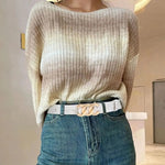 Cinto de Couro Preto com Fivela Tripla Elegante