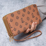 Carteira Feminina Linda Top com Zíper Duplo