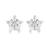 2024 moda 925 prata esterlina estrela coração brincos de cristal zircão para brinco feminino festa de casamento jóias acessórios