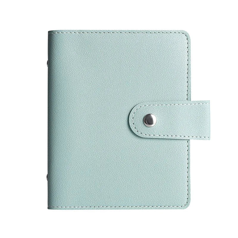 Carteira de Couro Luxuosa com 64 Slots para Cartões