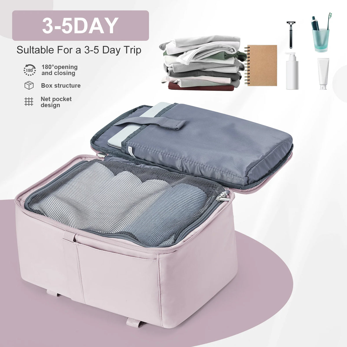 Mochila Feminina luxo para Viagem Aprovada como Bagagem de Mão