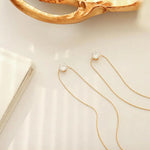 Mariasz minimalista cor de ouro aço inoxidável coração delicado clássico zircão charme anti manchar corrente colar para jóias femininas