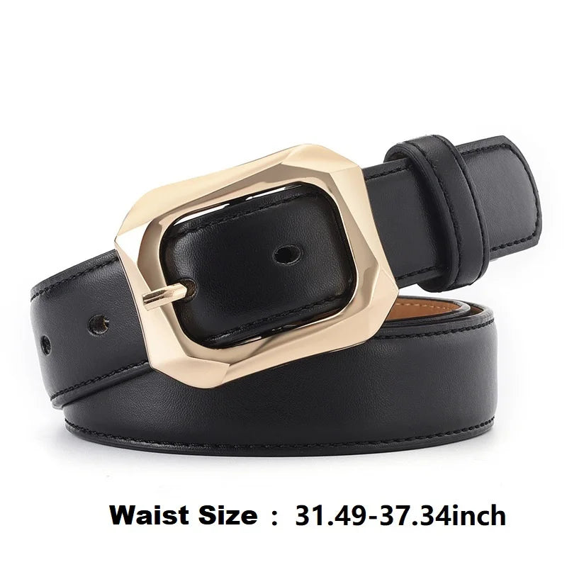 Cinto de Couro Elegante Linda Top