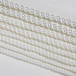 925 prata esterlina 6mm colar de pérolas para mulheres jóias no pescoço pérola grânulo gargantilha itens baratos com presente de festa