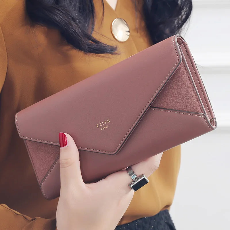 Carteira Envelope Trifold Linda Top