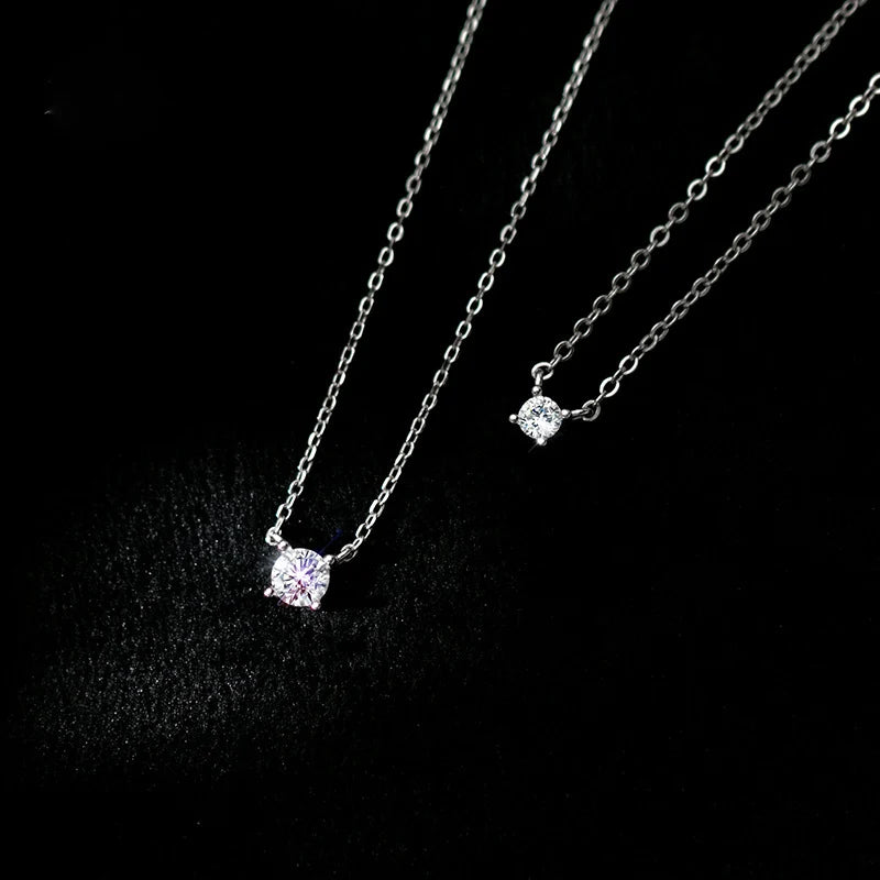 La monada 38 + 4.8cm colar de prata para mulheres prata fina 925 jóias moda pescoço minimalista pingentes 925 correntes de prata mulher