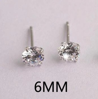 Lekani cristal moda genuína 925 prata esterlina brincos para mulheres casamento jóias finas presente