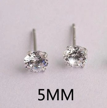 Lekani cristal moda genuína 925 prata esterlina brincos para mulheres casamento jóias finas presente