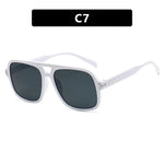 Novas mulheres óculos de sol high end rua fotografia moderna na moda em forma de t grande quadro piloto óculos de sol hip hop bouncy óculos de sol