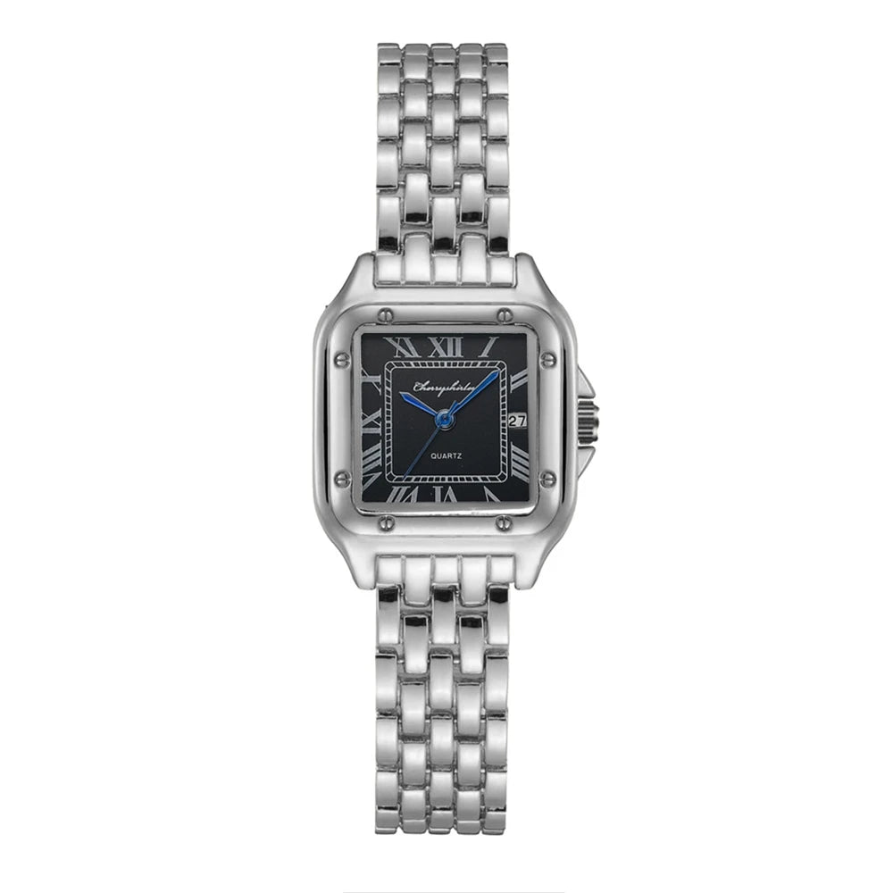 Relógio Feminino Luxo Linda Top Quartzo Romano
