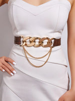 Cinto Glamour Linda Top com Fivela Removível