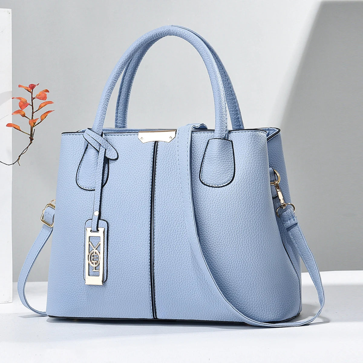 Bolsa Elegante Linda Top em Couro Sintético