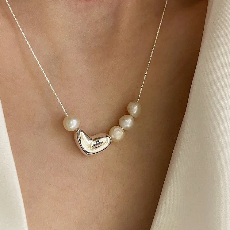 Colar Elegance de Pérolas Dupla Camada Linda Top