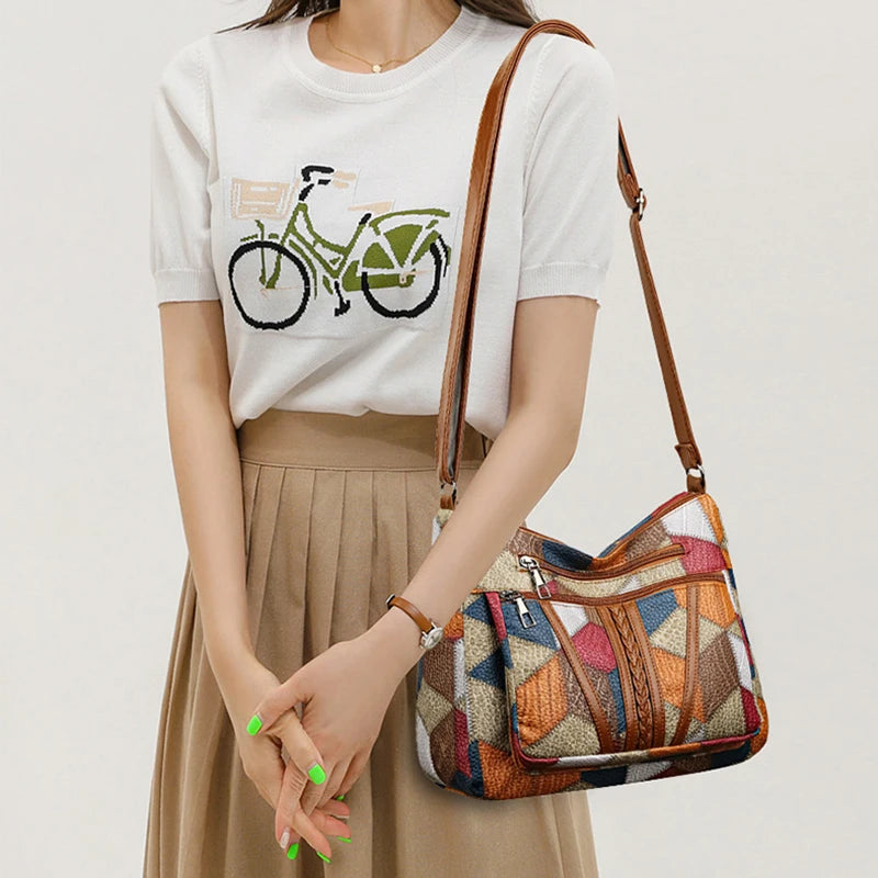 Bolsa Tiracolo Retrô Elegante Linda Top