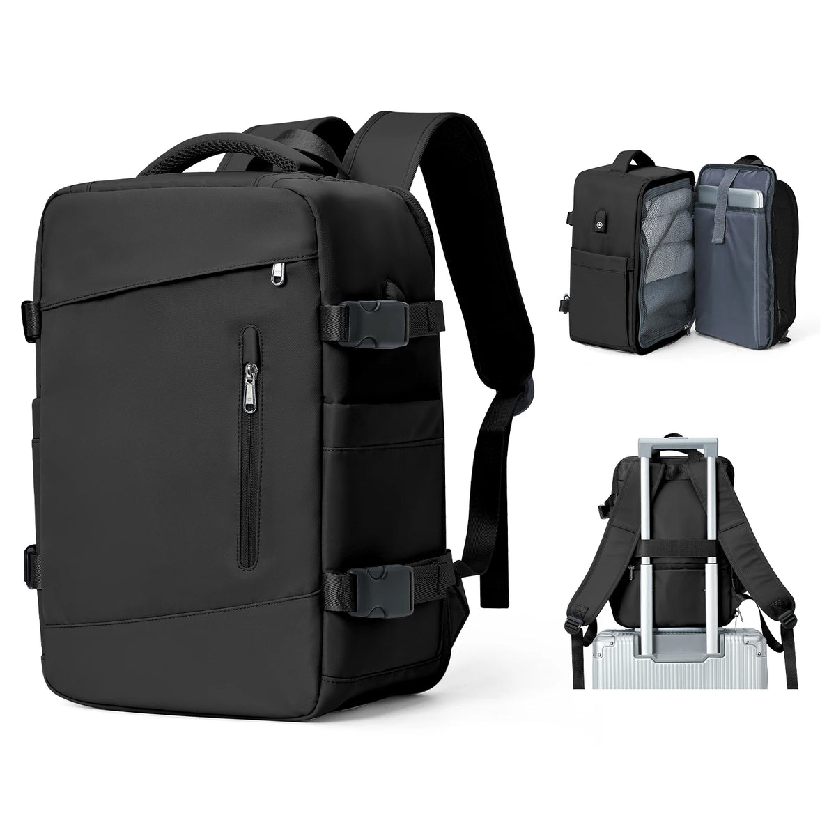 Mochila Feminina luxo para Viagem Aprovada como Bagagem de Mão