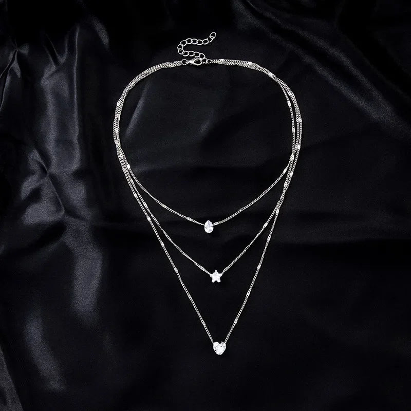 Colar Elegance de Pérolas Dupla Camada Linda Top
