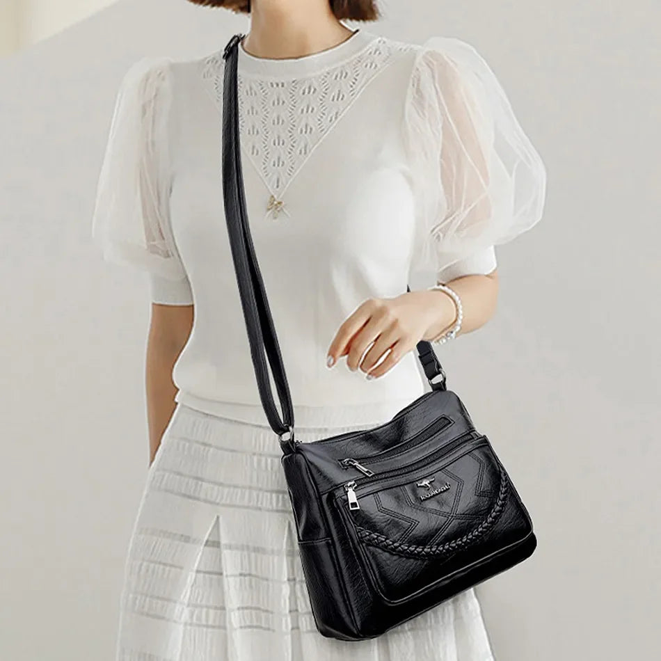 Bolsa Crossbody de Luxo Linda Top