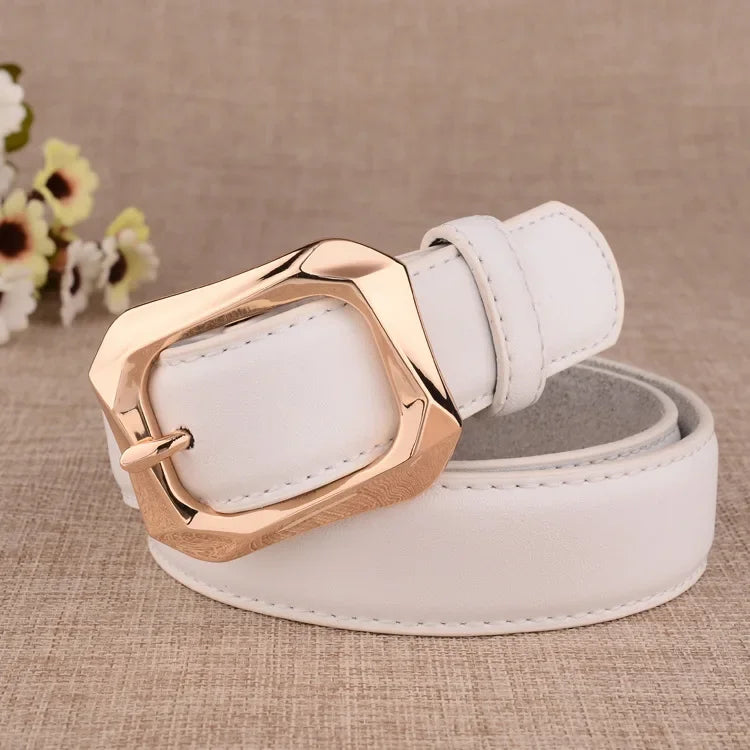 Cinto de Couro Elegante Linda Top