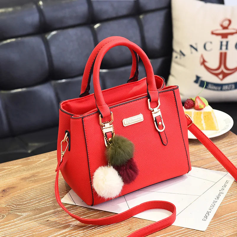 2024 novas roupas de trabalho casuais e compras multiuso bolsa de venda quente bolsa feminina elegante e versátil couro PU...