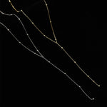 Luxo 925 prata esterlina redonda grânulo gargantilha colar para mulheres vintage corrente de metal charme colar jóias presentes festa