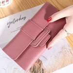 Carteira Luxuosa Linda Top com Zíper e Grande Capacidade