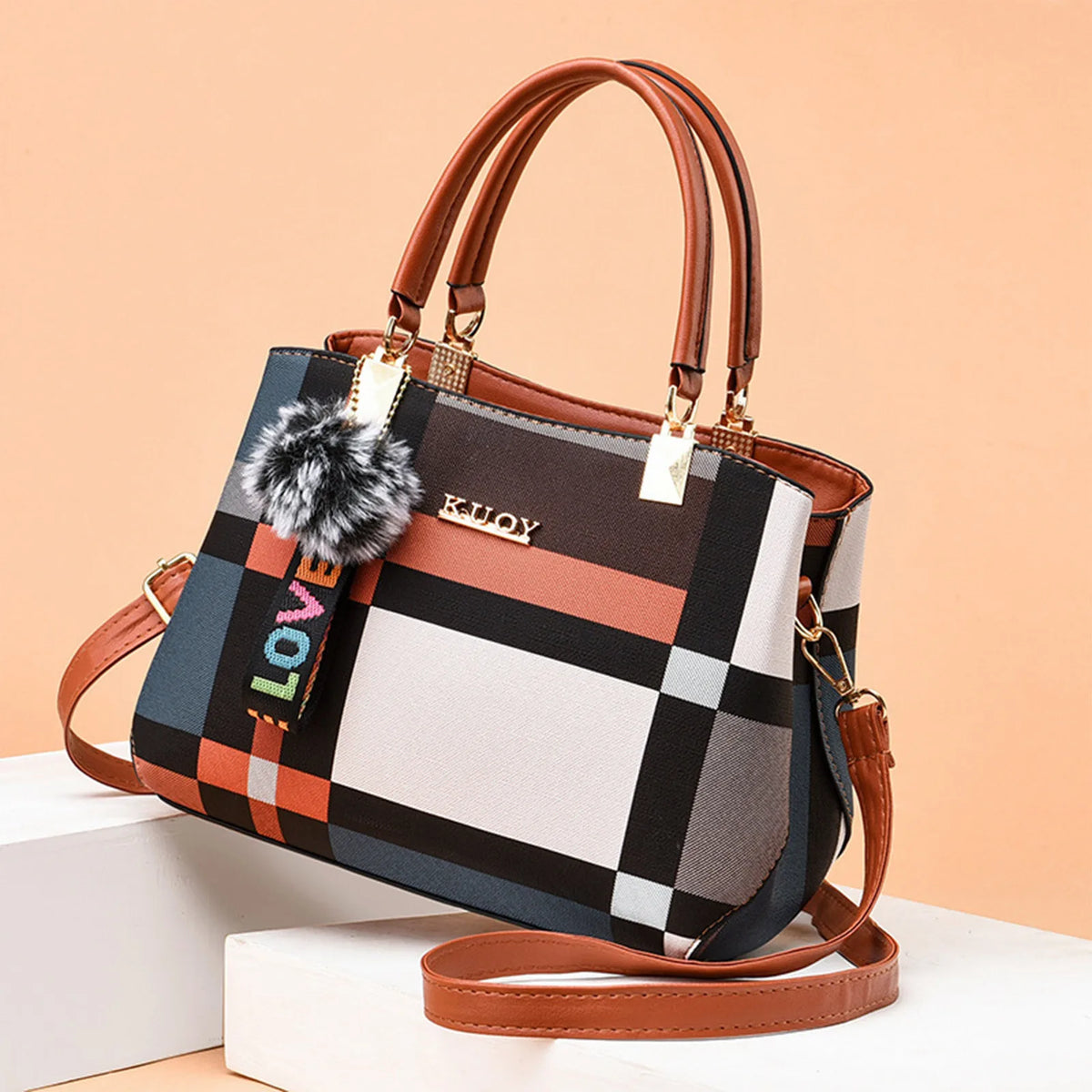 2024 nova moda feminina bolsa, bolsa feminina elegante, bolsa, bolsa crossbody de um ombro europeu e americano