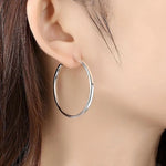 Brincos de Argola 18K Banhados a Ouro Linda Top