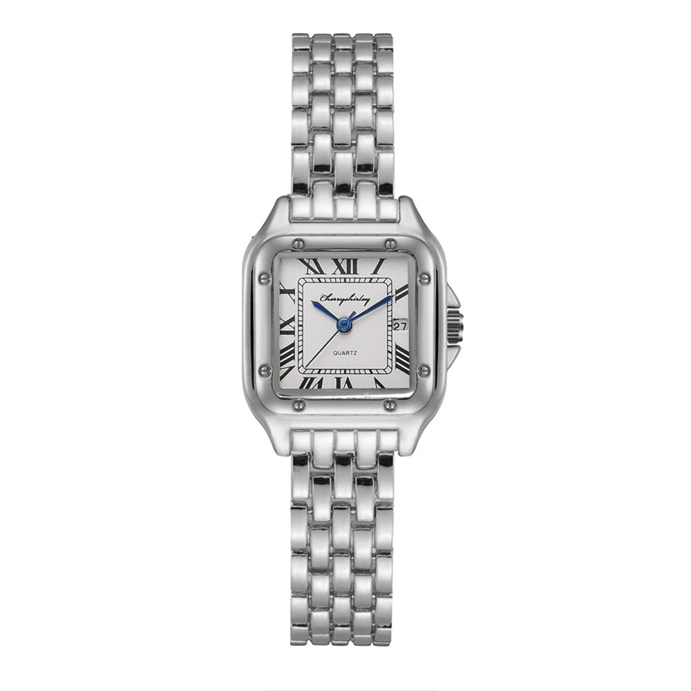 Relógio Feminino Luxo Linda Top Quartzo Romano