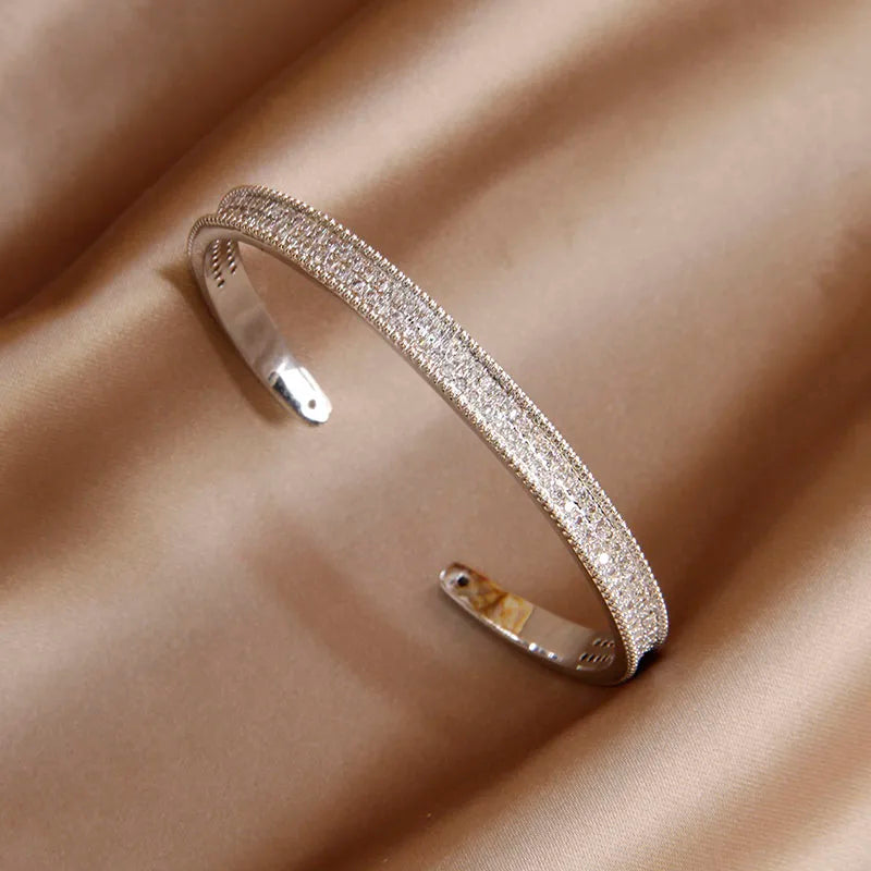 Zircônia Cruz Pulseiras Charme para Mulheres, Pulseira De Nó Elegante, Joalheria Clássica, Marca De Luxo, Moda