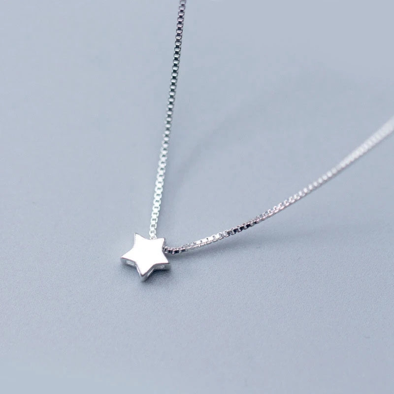 925 prata esterlina coração pingente colar simples charme clavícula corrente colar para mulheres jóias presente frete grátis