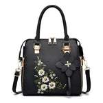 Bolsa Elegante Linda Top com Detalhe Floral