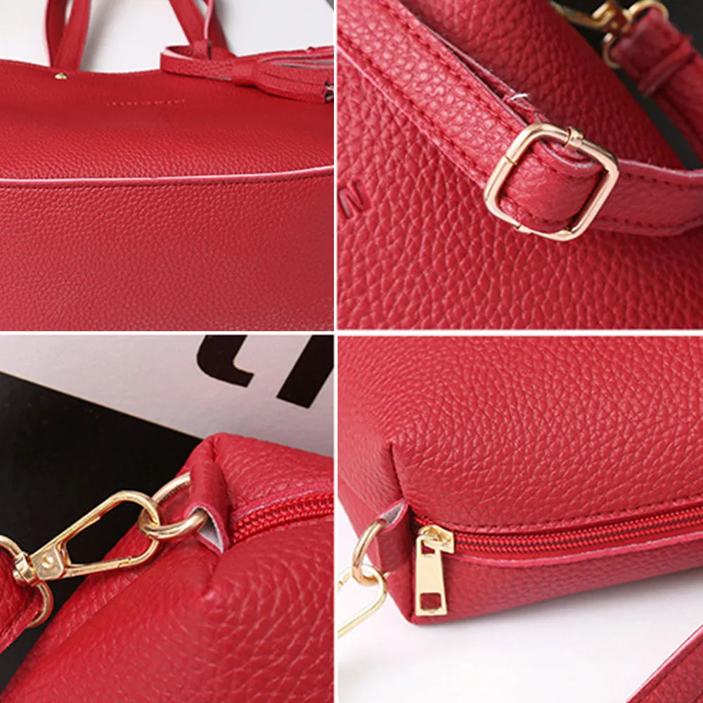 Conjunto Exclusivo Linda Top: Bolsas Elegantes de Quatro Peças