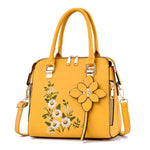 Bolsa Elegante Linda Top com Detalhe Floral