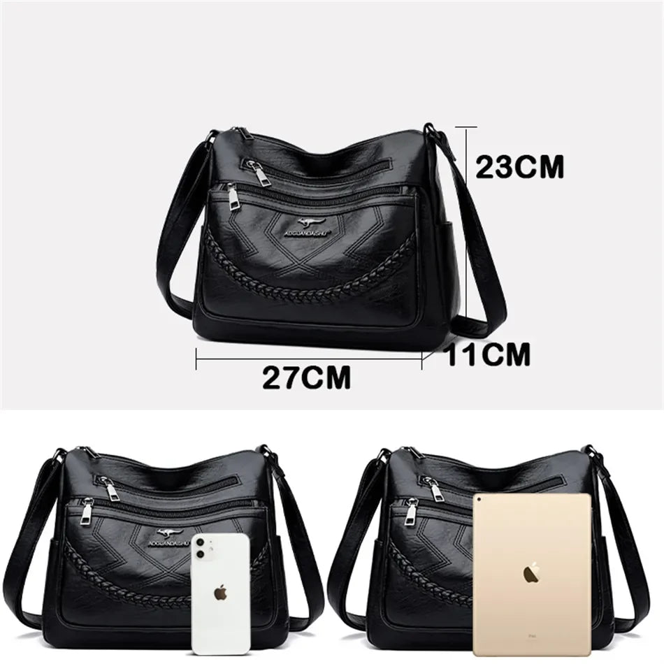 Bolsa Crossbody de Luxo Linda Top